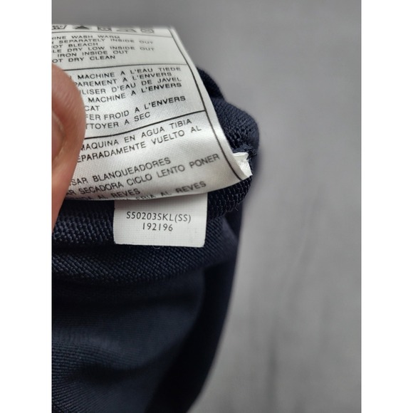 Tiger Woods Collection Sweater Vest Mens Large V Neck Stretch Lightweight Prep - Picture 6 of 7